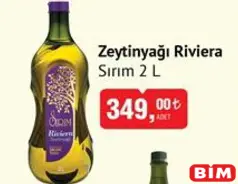 SIRIM ZEYTİNYAĞI RİVİERA 2 L